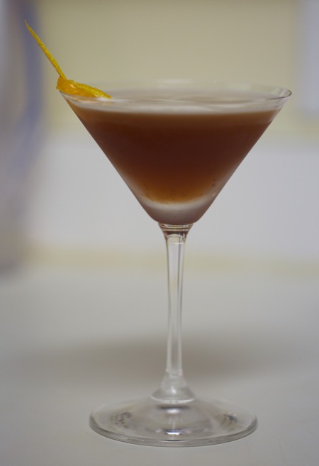Finished version of Arnauds Special Cocktail.