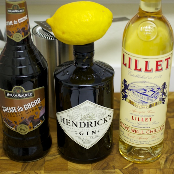 Twentieth Century Cocktail Ingredients